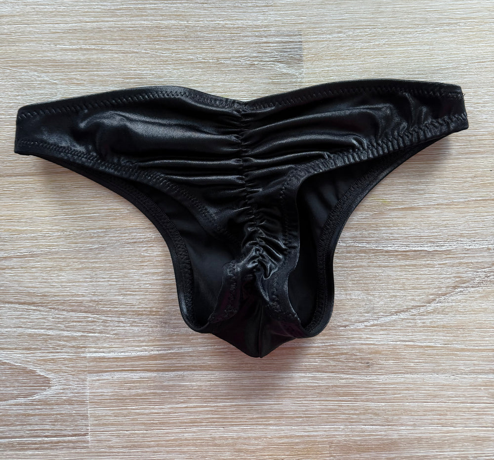 Men's Brazilian Bum Biker Black