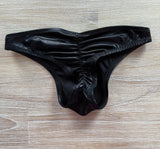 Men's Brazilian Bum Biker Black