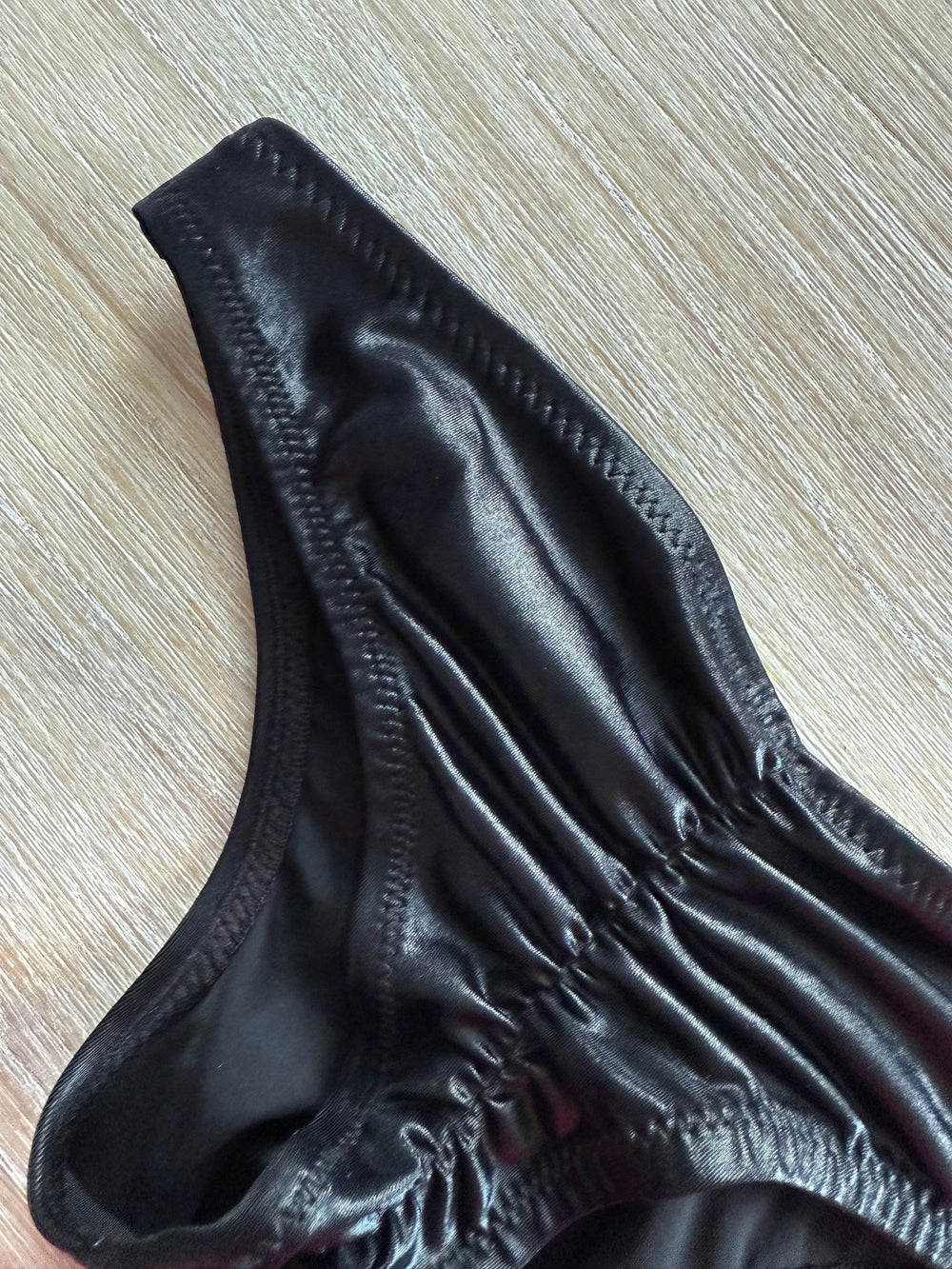 Men's Brazilian Bum Biker Black