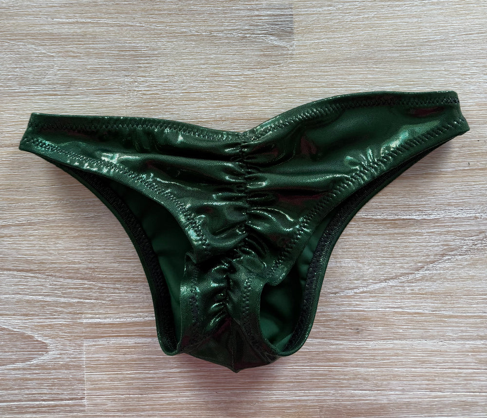Men's Brazilian Bum Dark Green