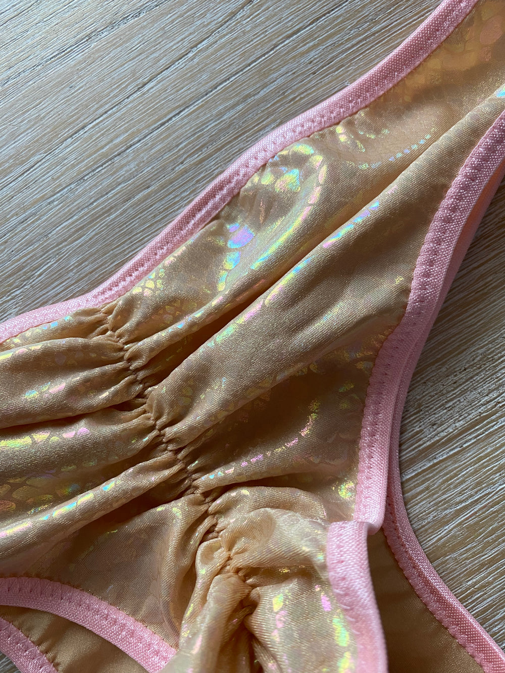 Men's Brazilian Bum Glazed Snakeskin