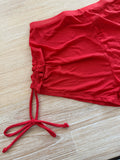 Red Mesh Shorts