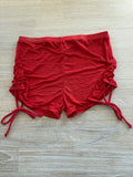 Red Mesh Shorts